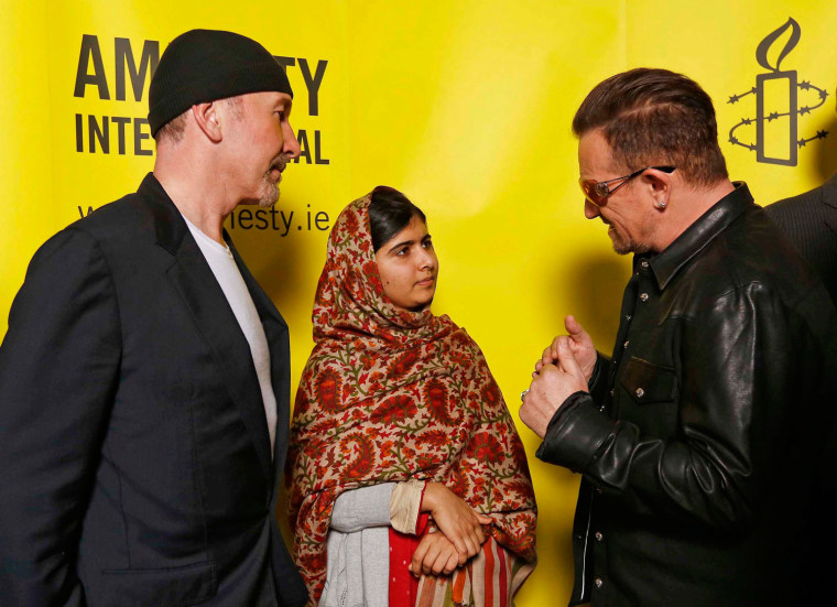 Image: Amnesty International Ambassador of Conscience 2013 award ceremony